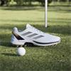adidas Gents Adizero ZG Spikeless Golf Shoes White - Core Black - Ice Tangerine