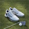 adidas Gents Adizero ZG Spikeless Golf Shoes White - Core Black - Ice Tangerine