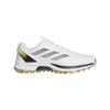 adidas Gents Adizero ZG Spikeless Golf Shoes White - Core Black - Ice Tangerine