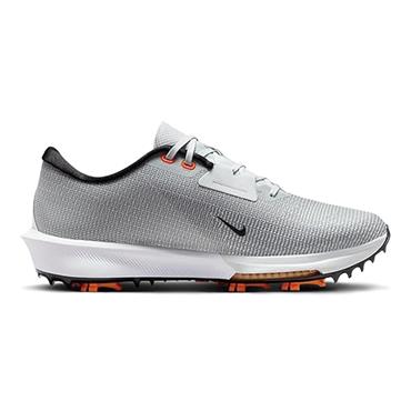 Nike Gents Air Zoom Infinity Tour 2 Shoes Pure Platinum - White - Safety Orange (001)