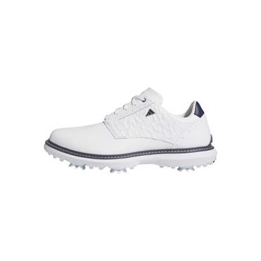 adidas Gents MC70 Golf Shoes Spikes White - Silver Met - Collegiate Navy Gents