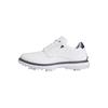 adidas Gents MC70 Golf Shoes Spikes White - Silver Met - Collegiate Navy Gents
