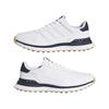 adidas Gents S2G 26 Leather Spikeless Shoes Ftwr White - Collegiate Navy