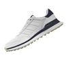 adidas Gents S2G 26 Leather Spikeless Shoes Ftwr White - Collegiate Navy