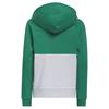 adidas Junior Unisex Colorblock Hoodie Court Green