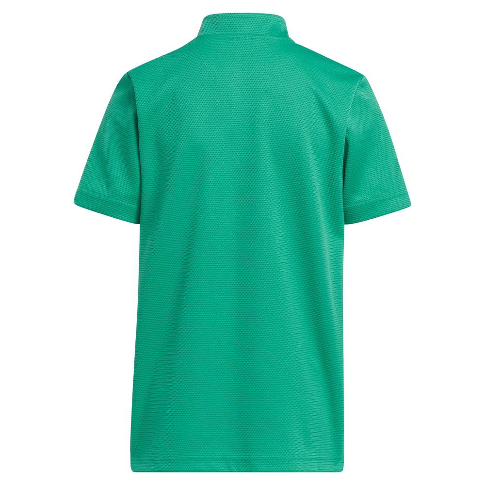 adidas Junior Boys Sport Collar Polo Shirt Court Green