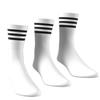 adidas 3-Pair Crew Socks White