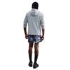 Nike Gents Club Knit Hoodie Dark Grey Heather - Light Smoke Grey - White (063)