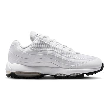 Nike Gents Air Max '95 G Shoes White - Light Graphite - Black (100)
