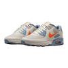 Nike Gents Air Max 90 G Shoes Moon Particle - Light Bone - Ashen Slate - Safety Orange (Brown 200)