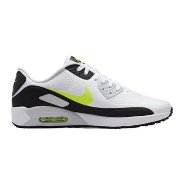 Nike Gents Air Max 90 G Shoes White - Hot Lime (103)