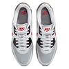 Nike Gents Air Max 90 G Shoe White - Light Smoke Grey - Fire Red(White105)
