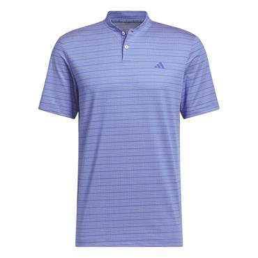 adidas Gents Ultimate365 Sport Collar Polo Shirt Short Sleeve Frozen Purple - Dual Indigo