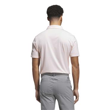 adidas Gents Ryder Cup 2027 Performance Two - Colour Stripe Polo Shirt White - Frozen Turbo