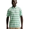 Nike Gents DriFit Par Striped Polo Shirt Barely Green (394)