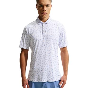 Nike Gents DriFit Par 5 Short Sleeve Polo Shirt White (100)