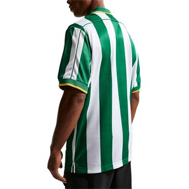 Nike Gents DriFit Fairway Fresh Loose Polo Shirt Malachite - University Gold (Green 365)