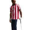 Nike Gents DriFit Fairway Fresh Loose Polo Shirt University Red - Midnight Navy (657)