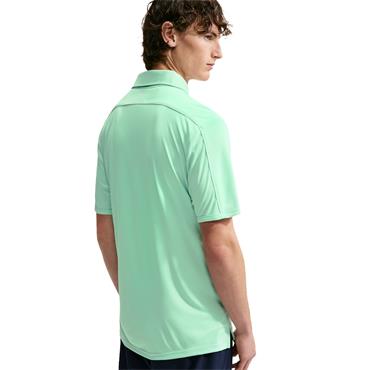 Nike Gents Dri-Fit Par Chest Logo Polo Shirt Arctic Green - White (326)