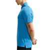 Nike Gents Dri-Fit Par Chest Logo Polo Shirt Aurora Blue - White (487)