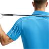 Nike Gents Dri-Fit Par Chest Logo Polo Shirt Aurora Blue - White (487)