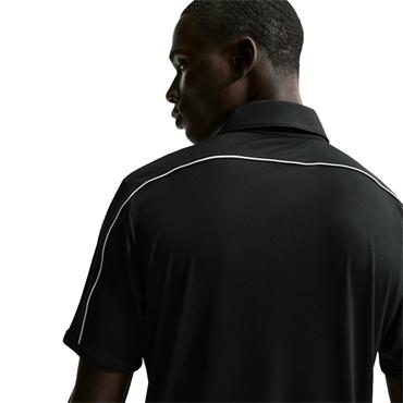 Nike Gents Dri-Fit Par Chest Logo Polo Shirt Black - White (010)