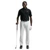 Nike Gents Dri-Fit Par Chest Logo Polo Shirt Black - White (010)