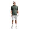 Nike Gents Dri-Fit Par Chest Logo Polo Shirt Camo Green - White (303)