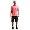 Nike Gents DriFit Par 5 Short Sleeve Heather Polo Shirt Lava (804)