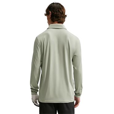 Nike Gents Velocity Dri-Fit Long-Sleeve Chest Logo Polo Shirt Jade Green (370)