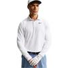 Nike Gents Velocity Dri-Fit Long-Sleeve Chest Logo Polo Shirt White (100)