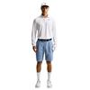 Nike Gents Velocity Dri-Fit Long-Sleeve Chest Logo Polo Shirt White (100)