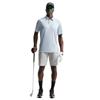 Nike Gents DriFit Velocity Short Sleeve Floral Polo Shirt Wolf Grey - Black(012)