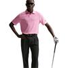 Nike Gents DriFit Velocity Short Sleeve Floral Polo Shirt Pink Foam - Peony - Black (663)