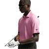 Nike Gents DriFit Velocity Short Sleeve Floral Polo Shirt Pink Foam - Peony - Black (663)