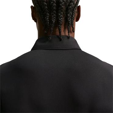 Nike Gents DriFit Velocity Short Sleeve Solid Polo Shirt Black - White (010)