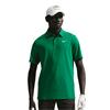 Nike Gents DriFit Velocity Short Sleeve Solid Polo Shirt Malachite - White (Green 365)