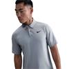 Nike Gents DriFit Velocity Short Sleeve Solid Polo Shirt Wolf Grey - Black (012)