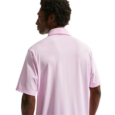 Nike Gents DriFit Velocity Short Sleeve Solid Polo Pink Foam - Black (663)