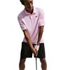 Nike Gents DriFit Velocity Short Sleeve Solid Polo Pink Foam - Black (663)