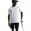 Nike Gents DriFit Velocity Short Sleeve Solid Polo Shirt White - Black (100)