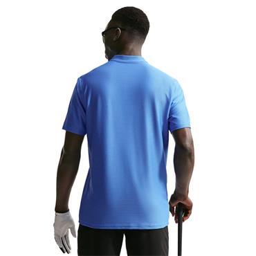 Nike Gents DriFit Velocity Blade Polo Shirt Pacific Blue (427)