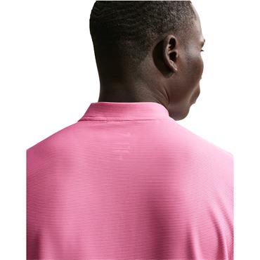 Nike Gents DriFit Velocity Blade Polo Shirt Peony (641)