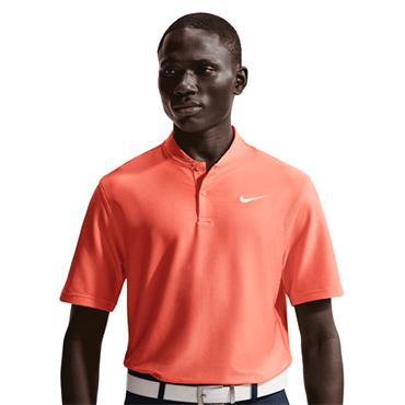 Nike Gents DriFit Velocity Blade Polo Shirt Orange (842)