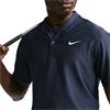 Nike Gents DriFit Velocity Blade Polo Shirt College Navy - White (Navy419)