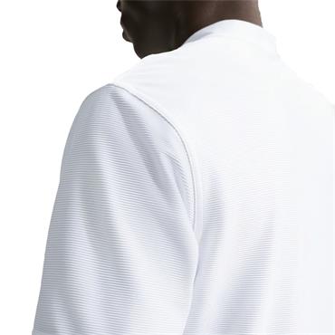 Nike Gents DriFit Velocity Blade Polo Shirt White - Black (White100)