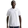 Nike Gents DriFit Velocity Blade Polo Shirt White - Black (100)
