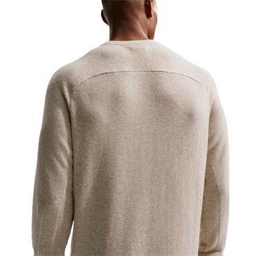 Nike Gents Tailored Performance Crew-Neck Top Limestone - Sail (Brown 282)