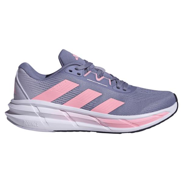 adidas Ladies Questar Running Shoes Silver Violet Pink Spark