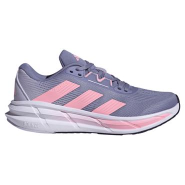 adidas Ladies Questar 3 Running Shoes Silver Violet - Pink Spark - Silver Dawn